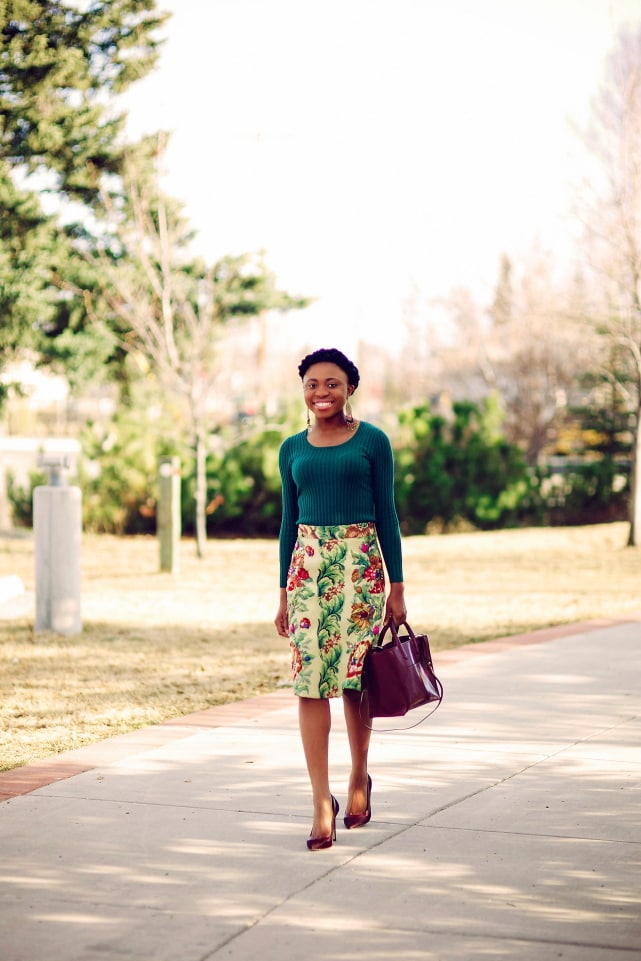 La Passion Voutee office look