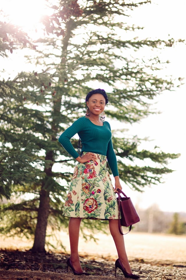 Beaded skirt