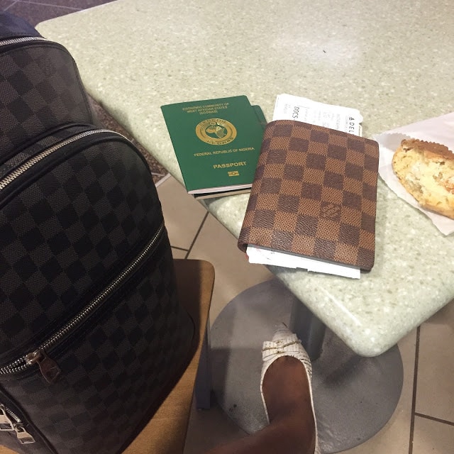 Louis Vuitton Traveling to Nigeria, Nigerian girl, Nigerian blogger, Louis Vuitton michael backpack