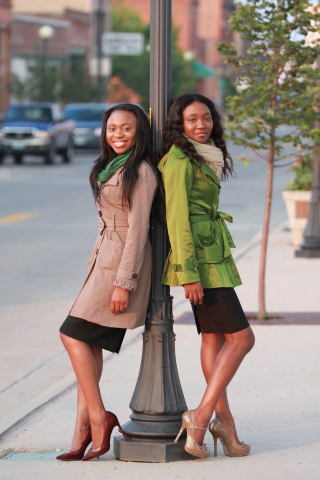 Trench coats, trench coats women, Twins, Omo and Odion, Black twins, Blogger in Alaska