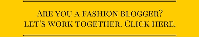 Fashion blogger collaboration