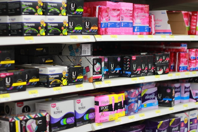 The new U by Kotex® Style N' Store packs are available at Walmart