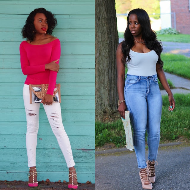 LPV x Birth of a Fashion Blogger Fashion bloggers rocking denim for summer