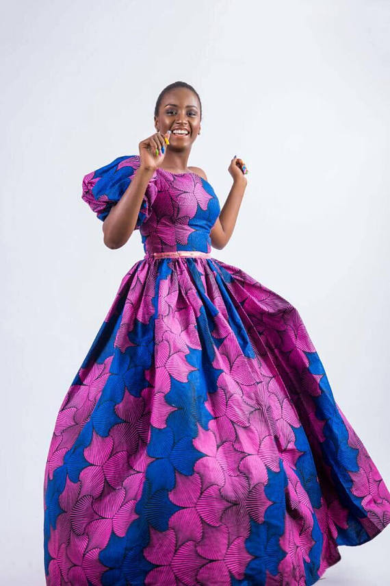 fit and flare ankara dresses