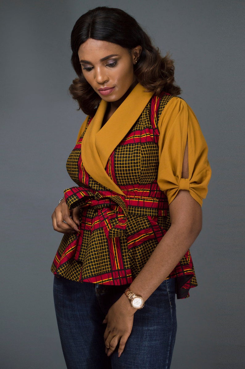 classic ankara jacket