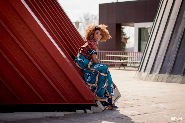 Finally an African print palazzo pants that looks just as chic as it is stylish. This blend of Ankara fabric and polka dot ruffles was done to perfection! Ankara | Dutch wax | Kente | Kitenge | Dashiki | African print dress | African fashion | African women dresses | African prints | Nigerian style | Ghanaian fashion | Senegal fashion | Kenya fashion | Nigerian fashion