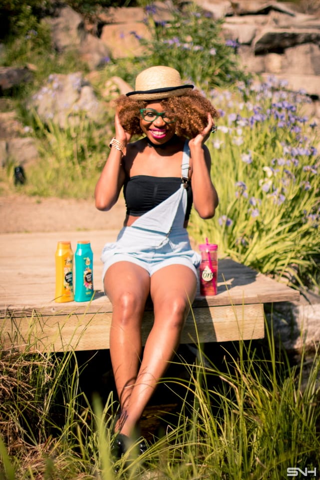 My Brazilian Glam Summer Outfit | This is one preppy romper outfit. Her chambray look is perfect for the summer heat. The green geeky glasses and straw bowler hat is a must-have! style blogger, style blogger summer, street style, style bloggers & street style, style blogger faves, fashion womens, fashion ideas, street style summer, Tone Skin Care