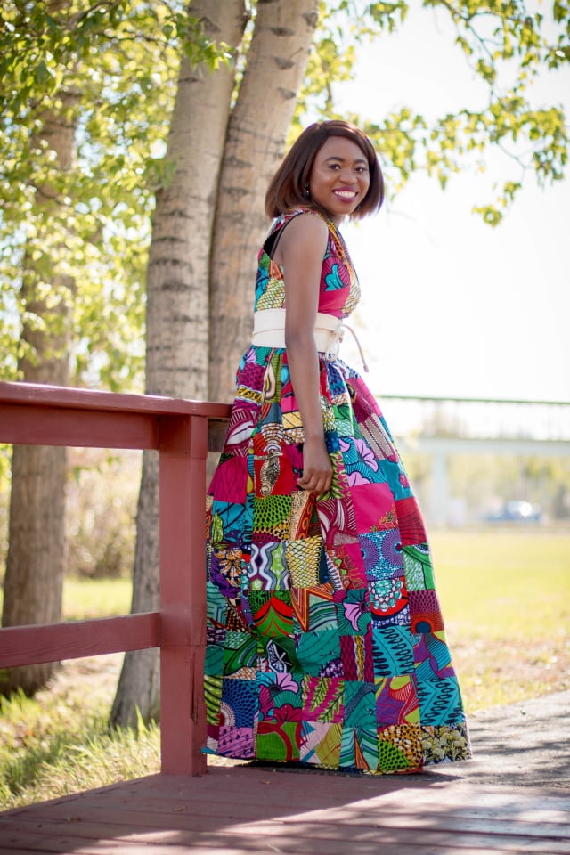 This Reversible Ankara Dress is All You Need Right Now