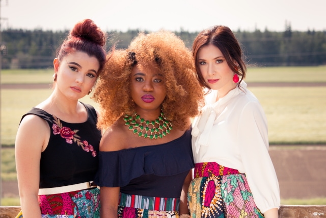 Girl gang African fashion! Love how these ladies styled ankara African print patchwork pieces. They wore these colorful pieces so well! Summer style, dutch wax, kente, kitenge, dashiki, African styles, African prints, Nigerian style, Ghana fashion #ankara #africanprint