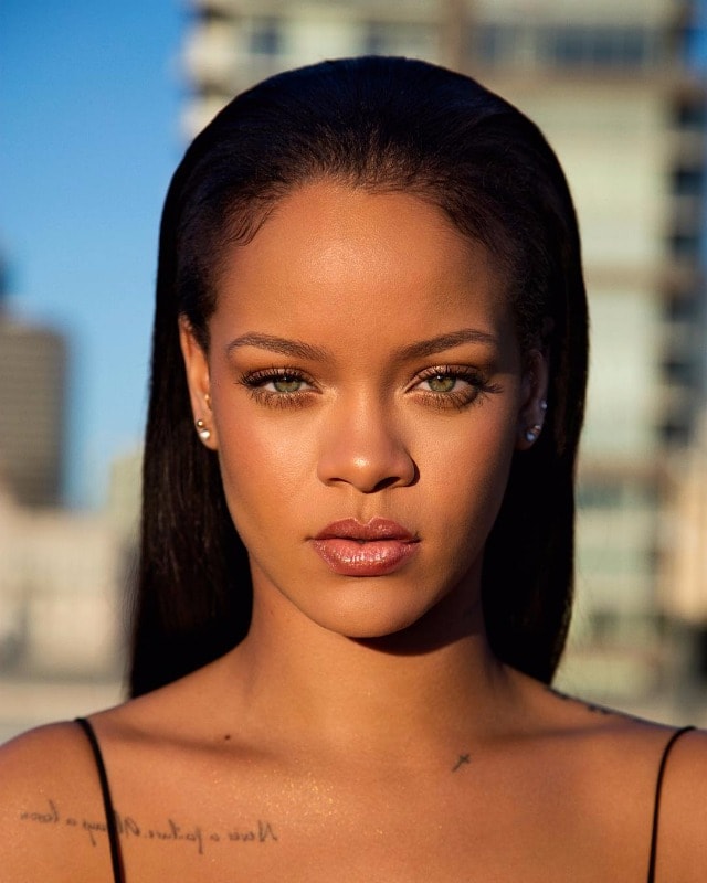 WOW 👉 RIHANNA FENTY BEAUTY 🔥 MAKEUP TRANSFORMATION For Dark Melanin Skin | MsDebDeb x Deborah Grace