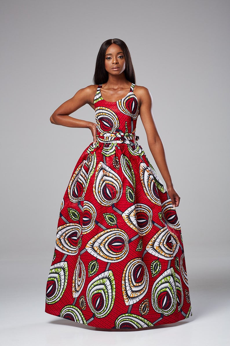 african print dresses designs 2018