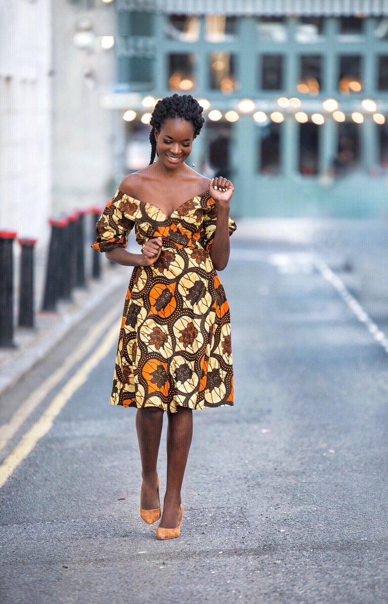 african print dresses designs 2018