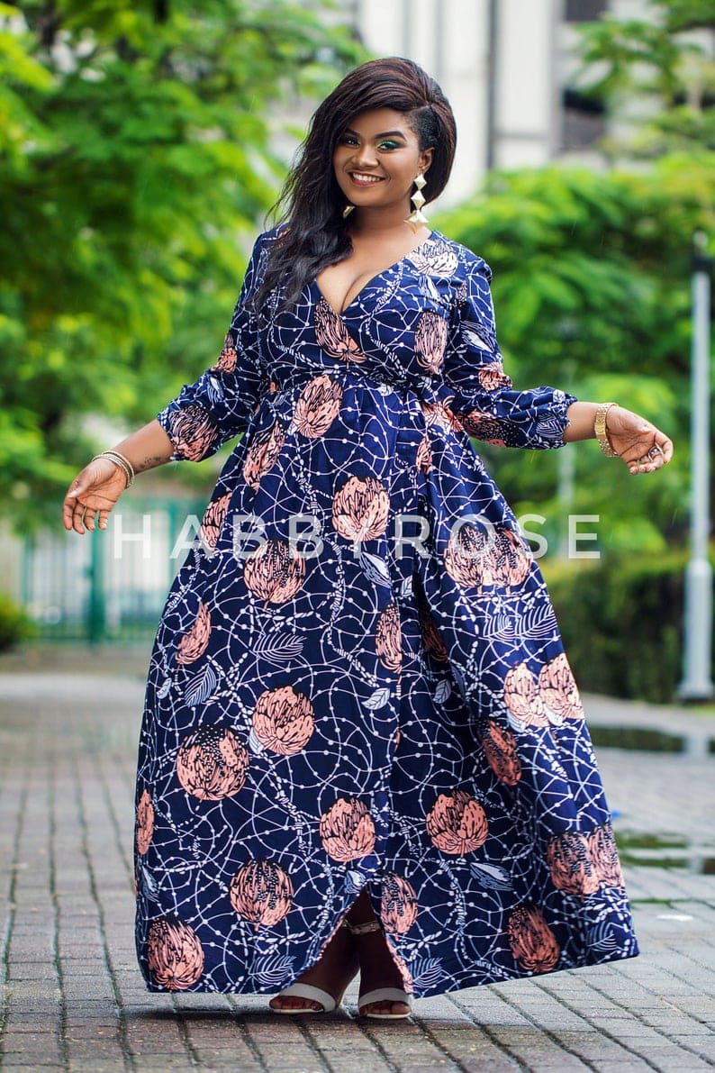 ankara casual gowns