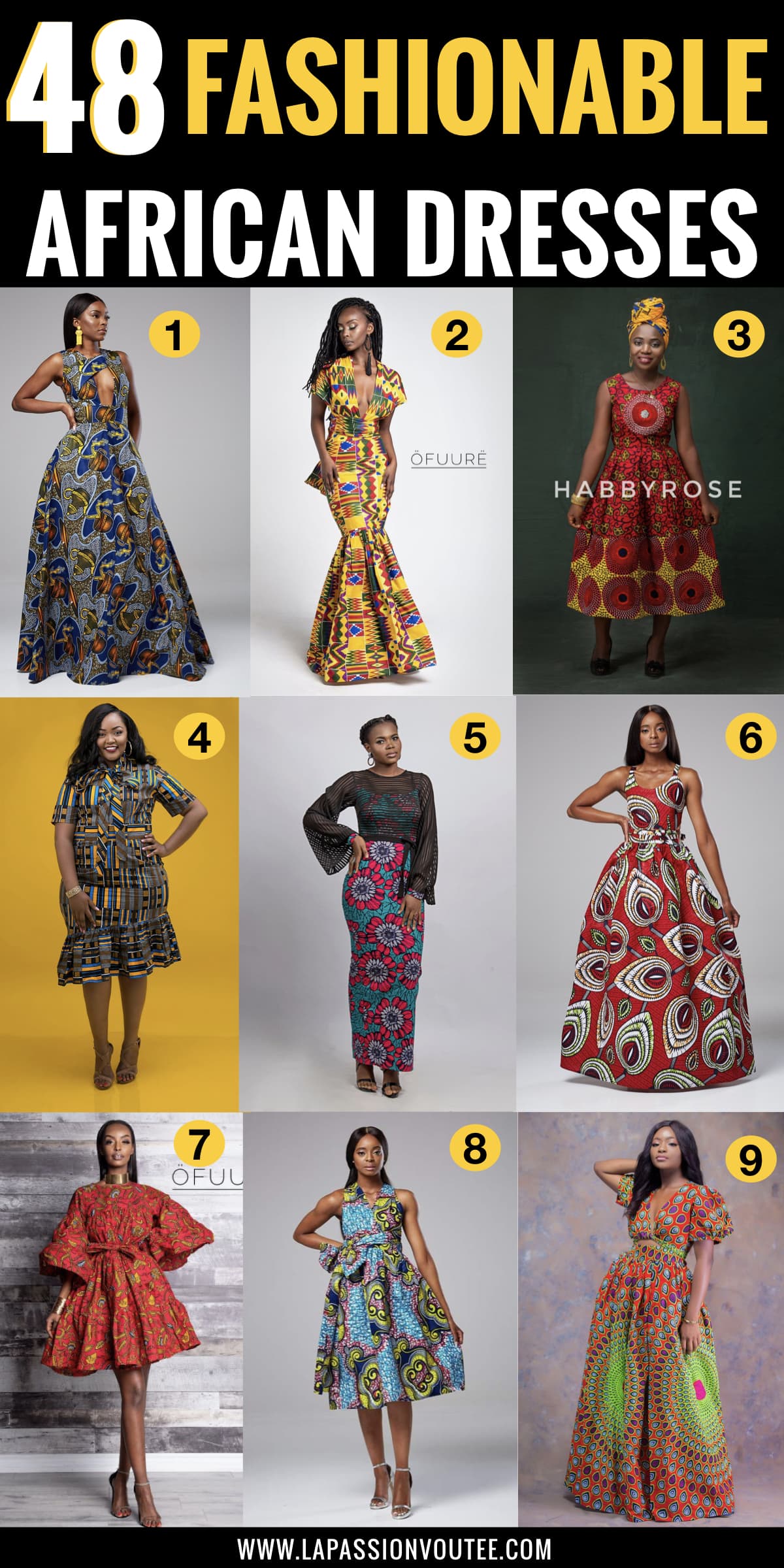 stylish african print dresses