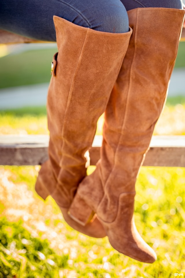 Affordable over the knee boots that is versatile and stylish