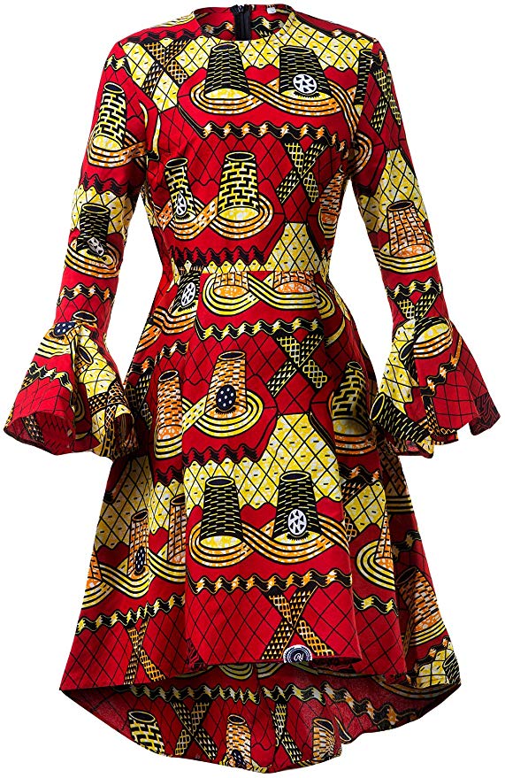 Top 20 Stylish African Print Dresses : Latest Styles For The Beautiful  Ladies, Zaineey…