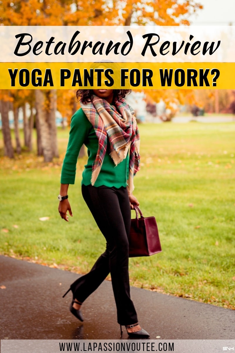 yoga dress pants for work