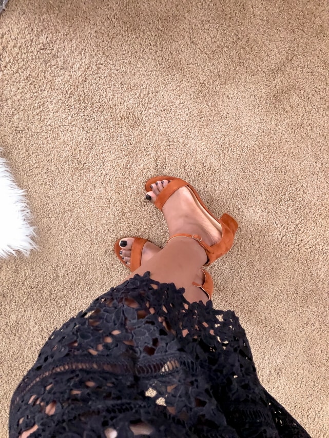 Amazon Haul - Ankle Strap Sandals with Block Heels