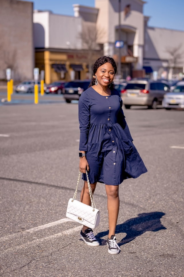 Amazon Button Down Sundress with Pockets