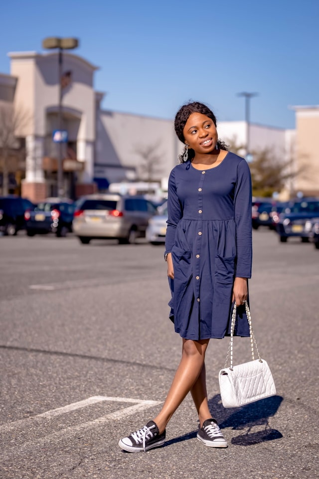 Amazon Button Down Sundress with Pockets