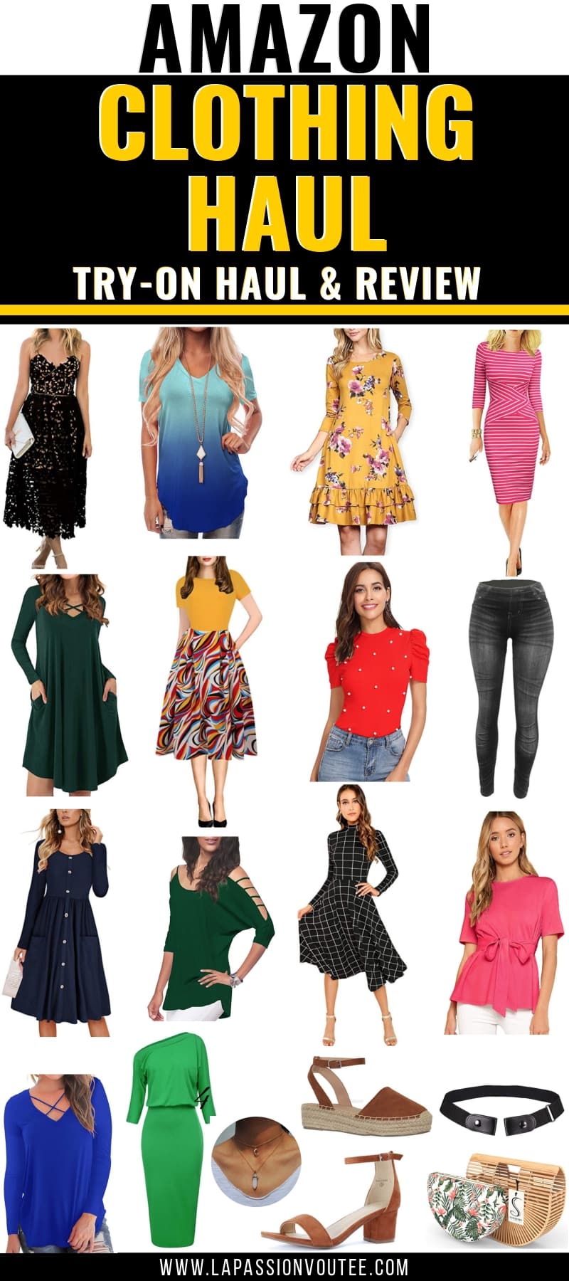 Is it worth your time and money shopping for clothes on Amazon? Discover the best items to buy from Amazon in this epic fashion haul post plus tips on how to save money shopping on Amazon.