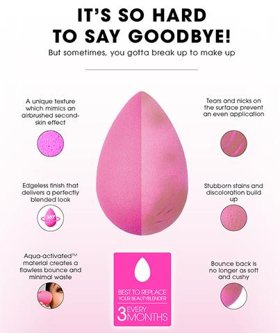 How often should I replace my beauty blender?