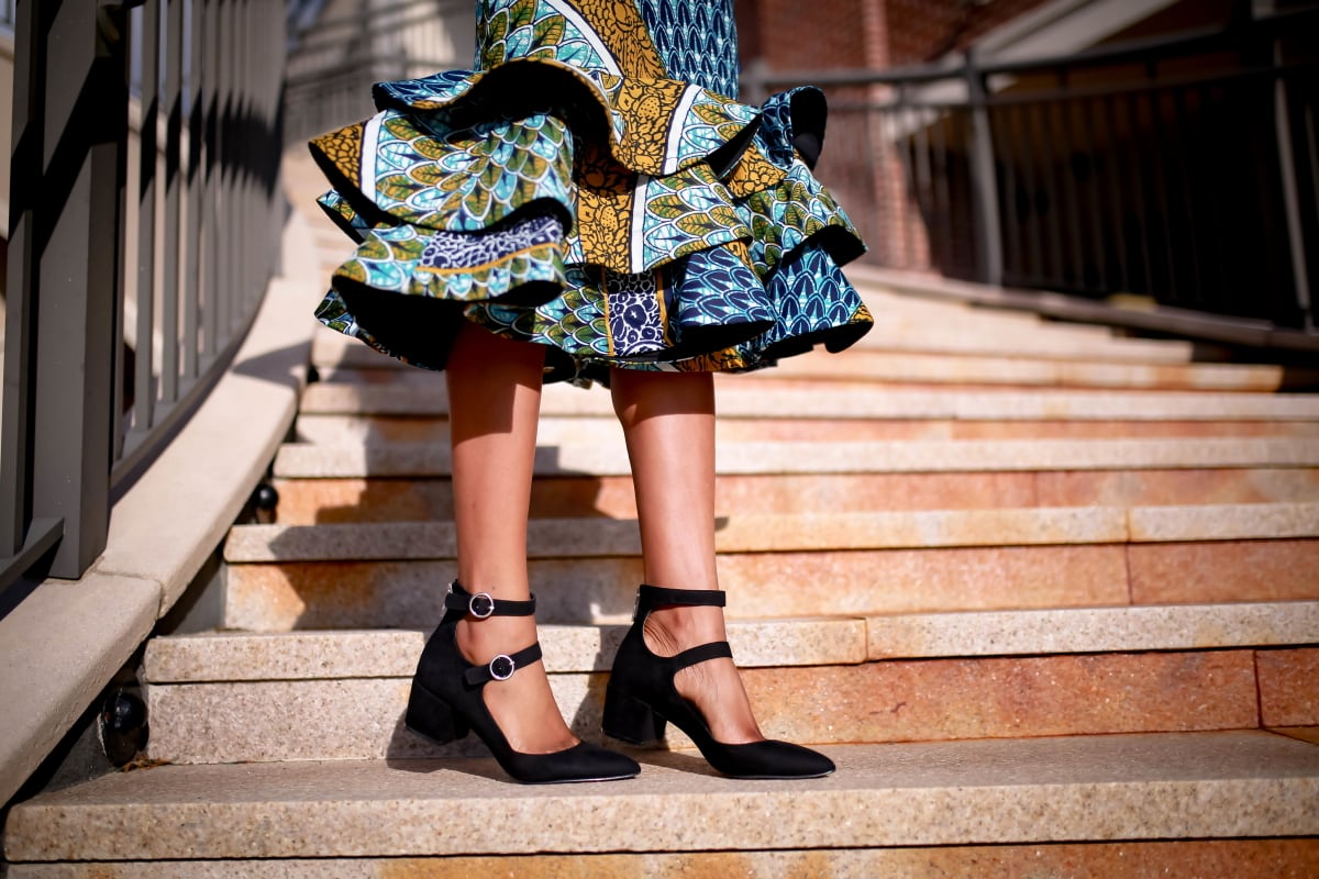 The cutest ankle strap sandals with double Mary Jane straps and chunky heels. The perfect strappy sandals for work and special occasions. Plus it's under $40!