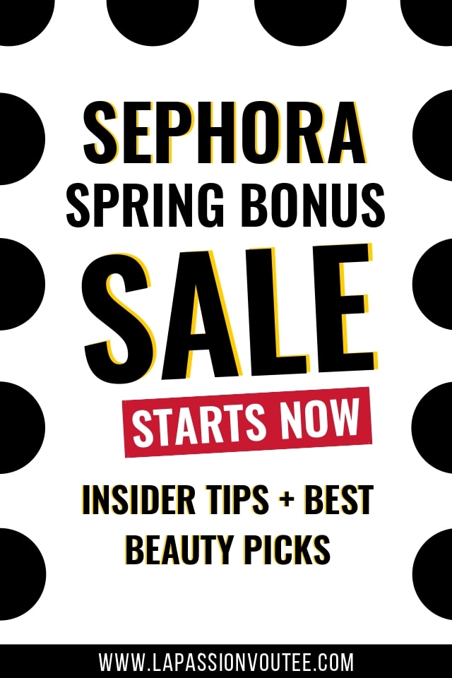 2019 Sephora Spring Bonus Sale