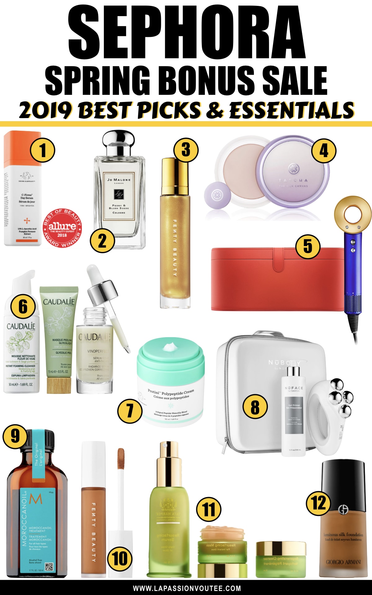 Best Picks from the 2019 Sephora Spring Bonus Sale