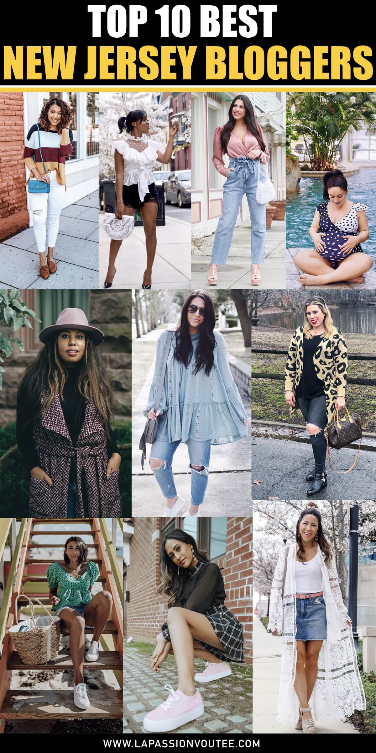 It’s no secret that New York is the hub of fashion and some of the most well-known fashion bloggers. However, a few miles away from New York, you’ll discover the best New Jersey bloggers killing it right now. Keep reading to discover the best local fashion bloggers in The Garden State!  #fashionblog  #fashionblogging #newjersey #fashionista  