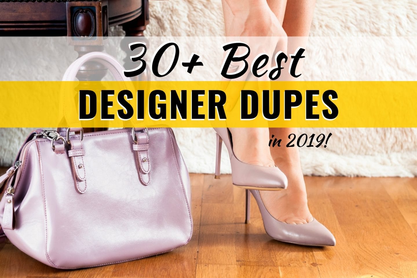 Before you give up, read THIS post first! The ultimate roundup of the best luxury-inspired shoes, handbags, jewelry and sunglasses. These are the best designer look alikes from Gucci dupes and Birkenstock look alikes, to Baublebar inspired earrings and more. This is really the best designer inspired pieces at a fraction of the cost.