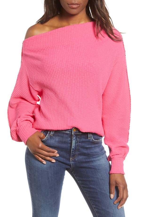 Gibson Marilyn Off the Shoulder Sweater