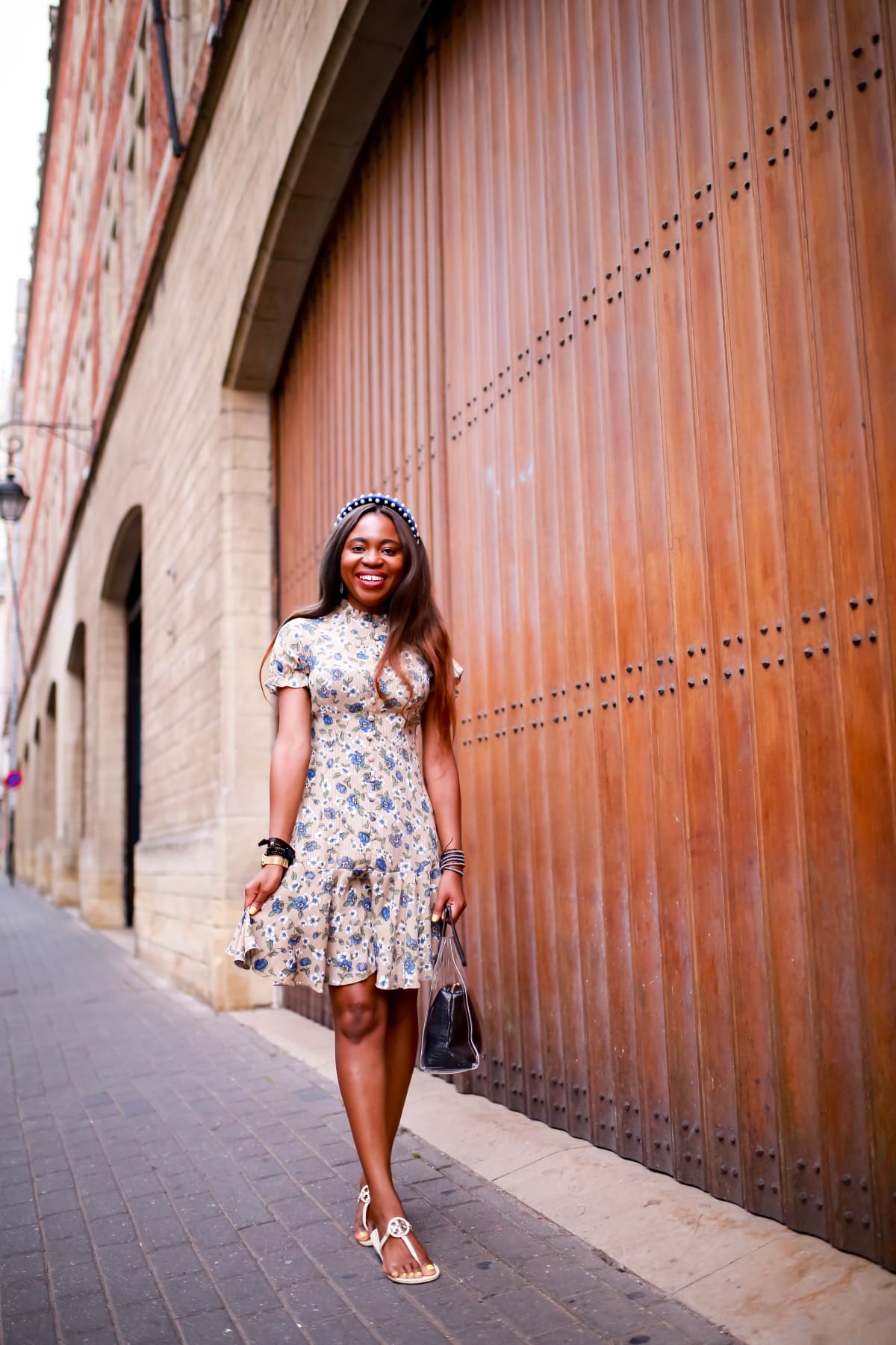 Summer outfit with Victoria Emerson bracelets