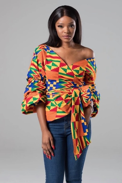 African print ankara tops can be styled in many different ways. Wax prints like ankara, kente, kitenge & dashiki are just a few of the well known prints African prints. See 20 unique ankara tops we can’t get enough of this year.