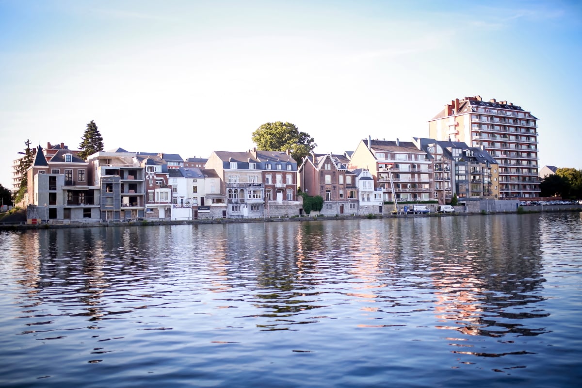 La Meuse River, Namur, Belgium