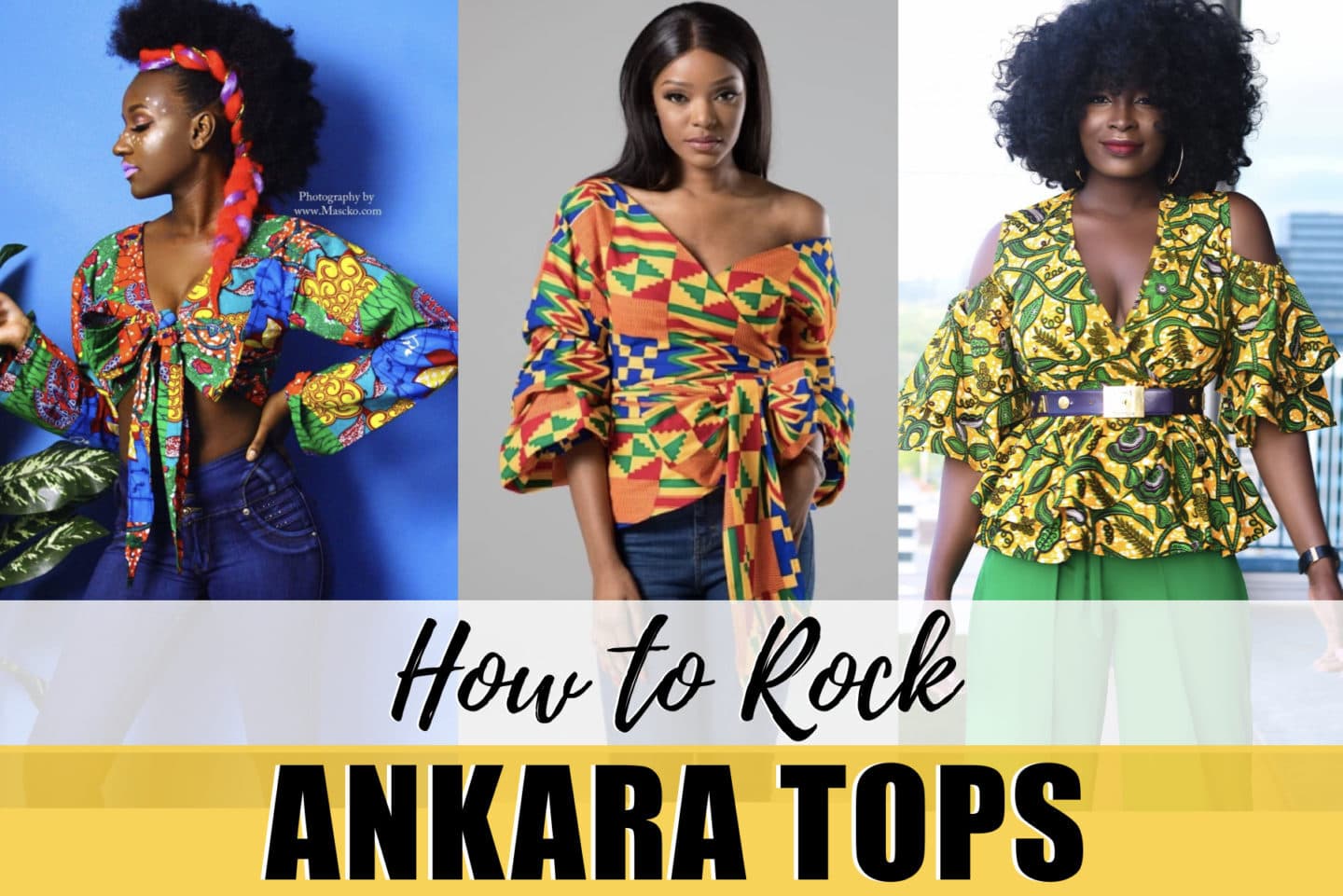 latest ankara tops on jeans 2019