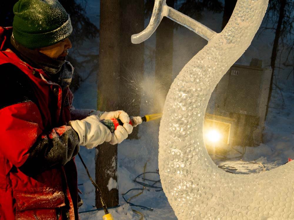 Fairbanks Ice Sculpture Festival