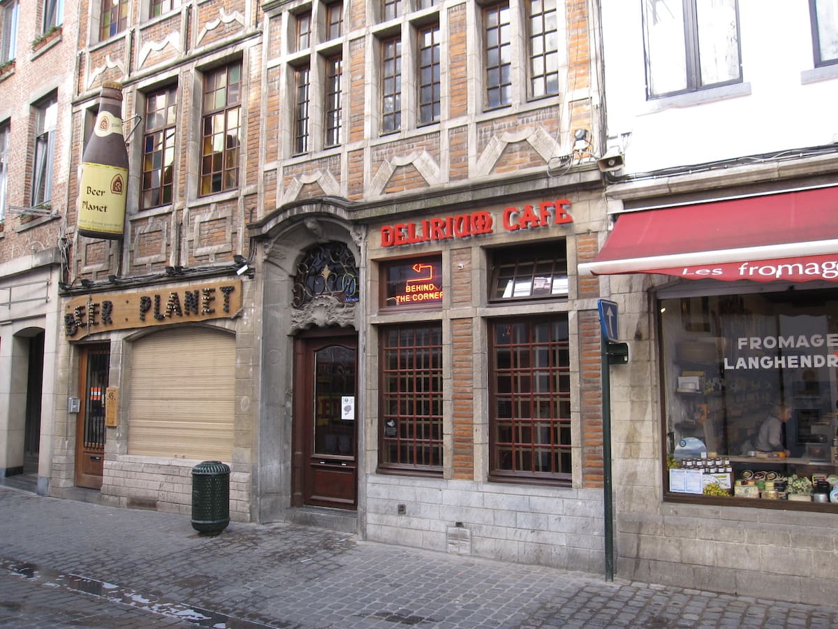  Delirium Cafe, Brussels