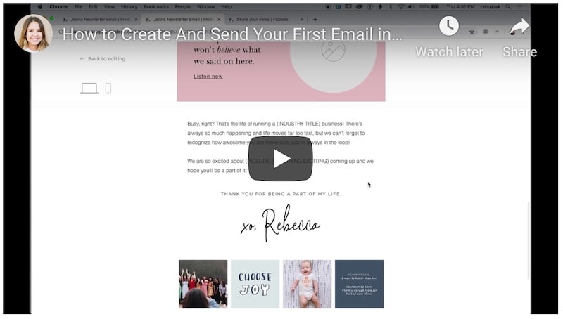 How to Create and Send Your First Newsletter