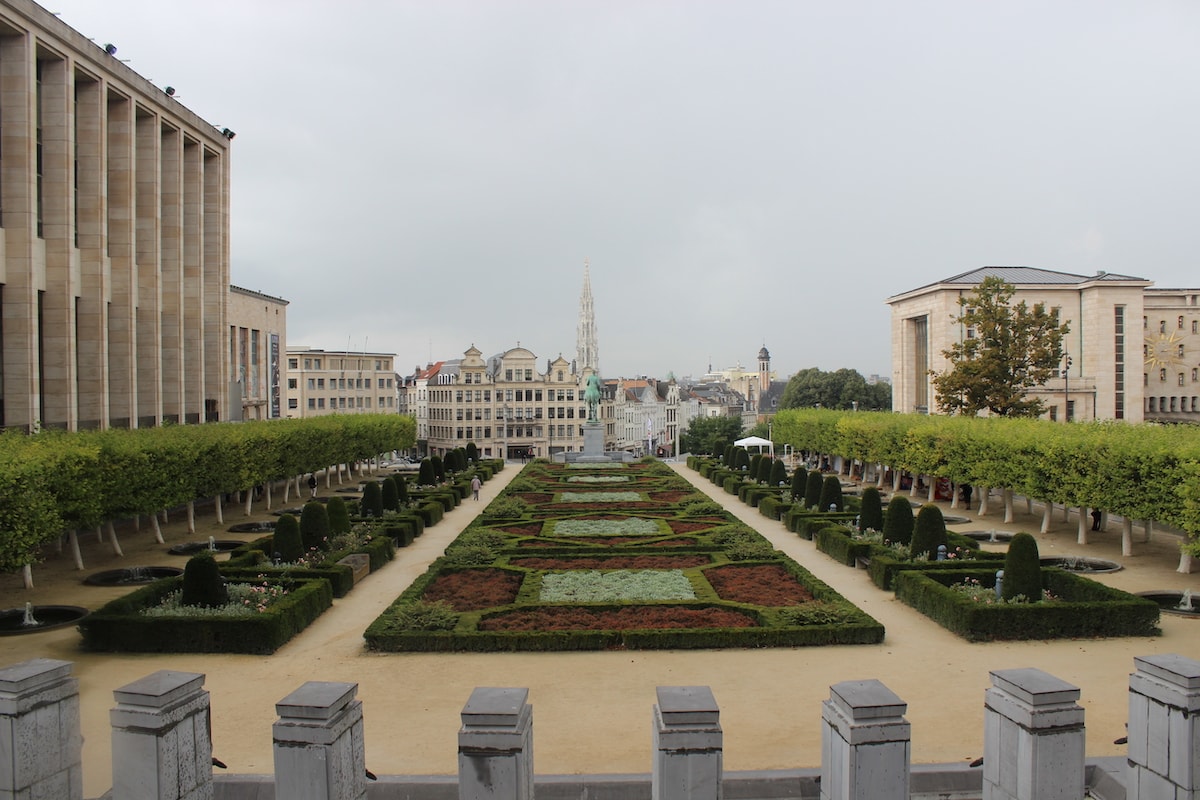 Jardin du Mont des Arts - Brussels