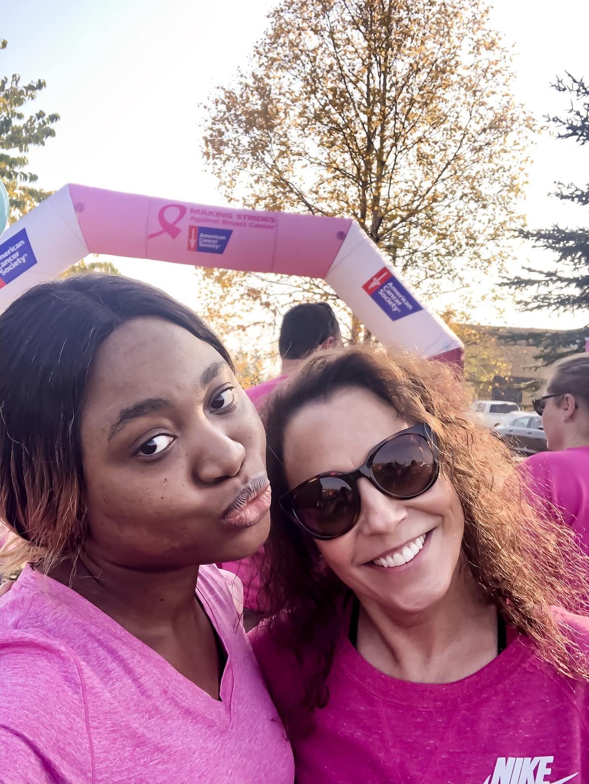 Making strides against breast cancer, 5K run in Fairbanks, Alaska