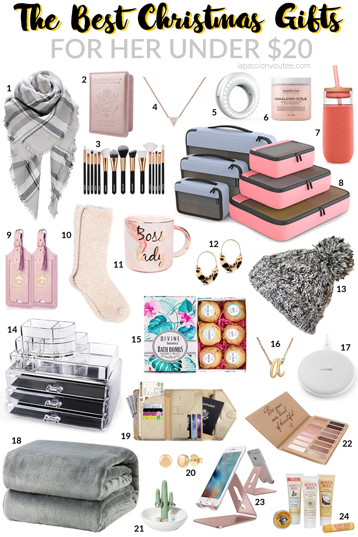 Best Christmas Gifts for Her under $20