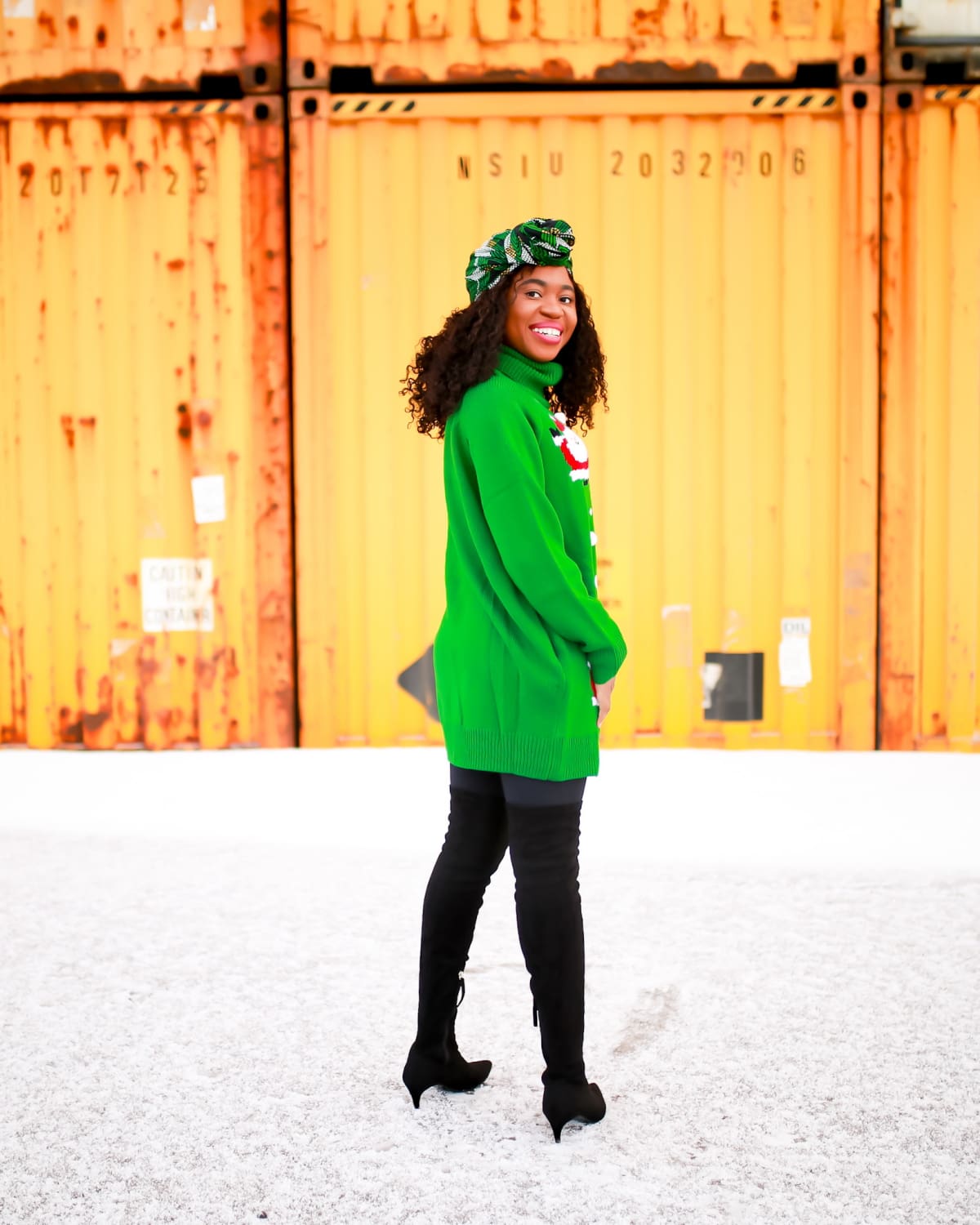 This is the cutest ugly Christmas sweater everyone is talking. Why you should get this cozy holiday dress and where to get it under $40. #sweaterdress #sweatersforwomen