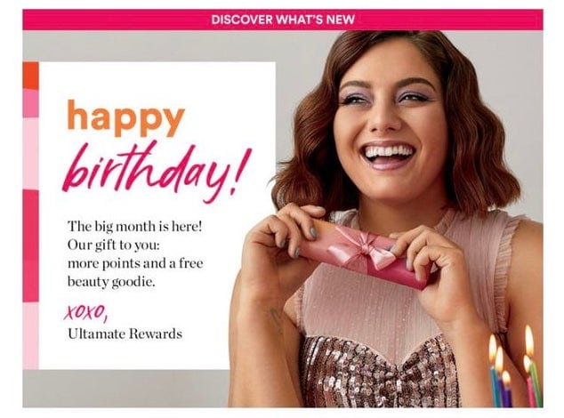 Ulta Birthday Gifts