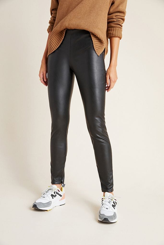 Whether you're looking for high-rise leggings or the best tummy control leggings that are sleek and stylish, we rounded up the 15 most flattering top-rated faux leather legging styles for you.