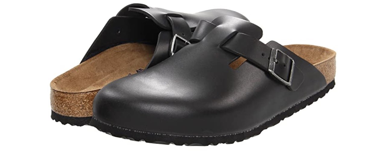 birkenstock clog with backstrap