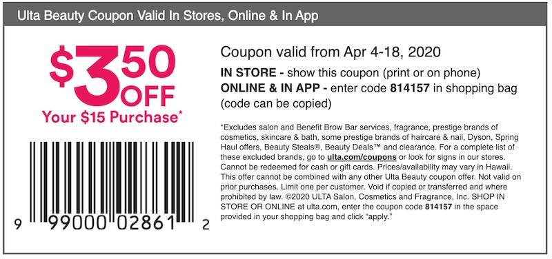 Ulta Spring Haul 2020 50 Off Free Shipping 4 10 To 4 18