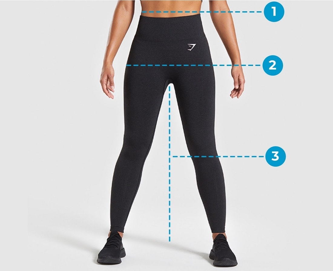 How to sixe your Gymshark Leggings