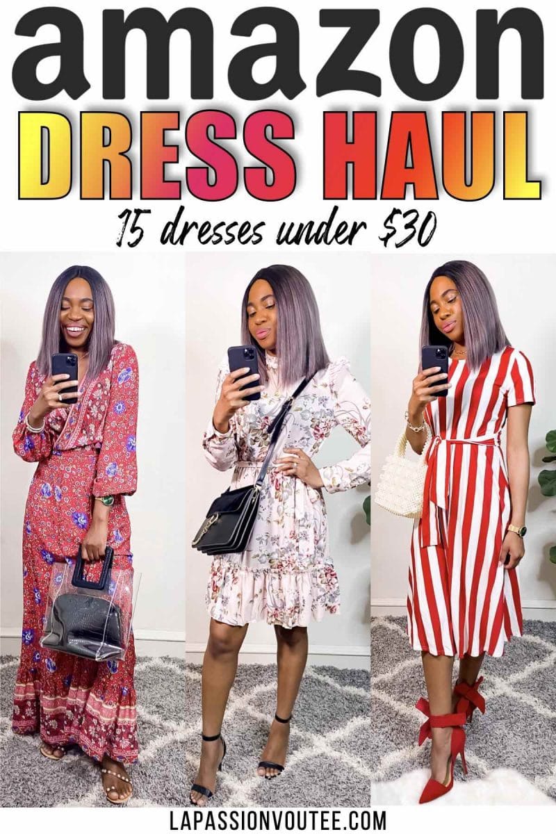 Amazon Dress Haul 15 Amazon Dresses Under 30 [VIDEO]