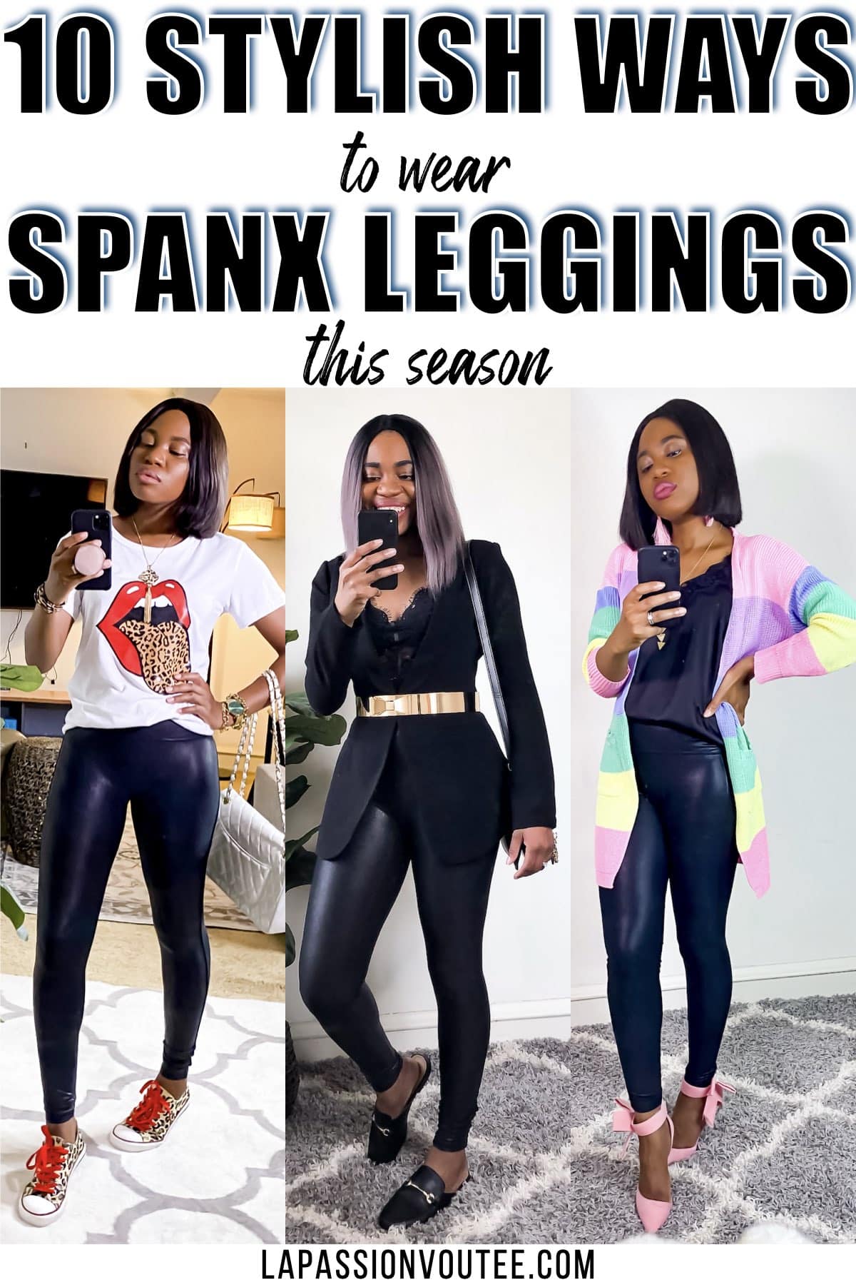 10 stylish ways to wear Spanx leggings this season